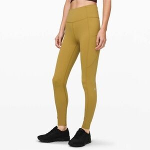 Lululemon size 6fast and free high rise 28"